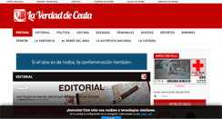 Desktop Screenshot of laverdaddeceuta.com